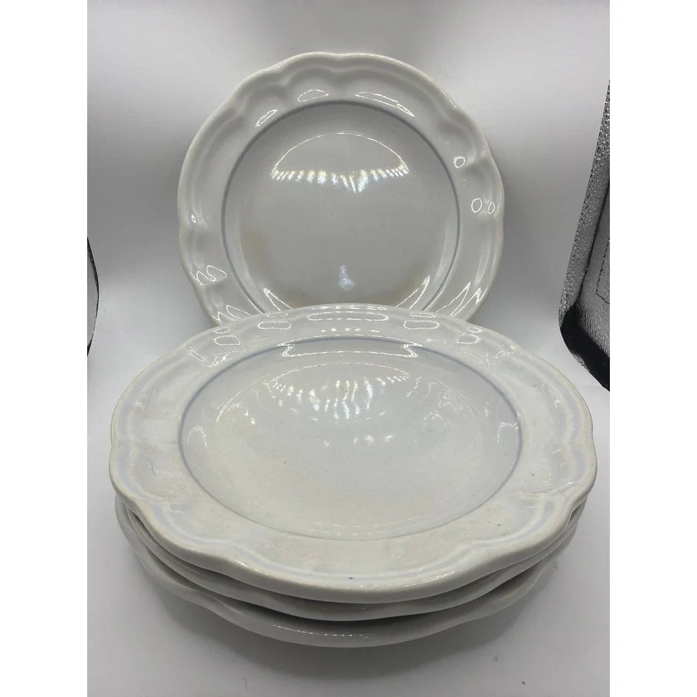 4 Pfaltzgraff Poetry Glossy Salad Dessert Plates 7 3/8